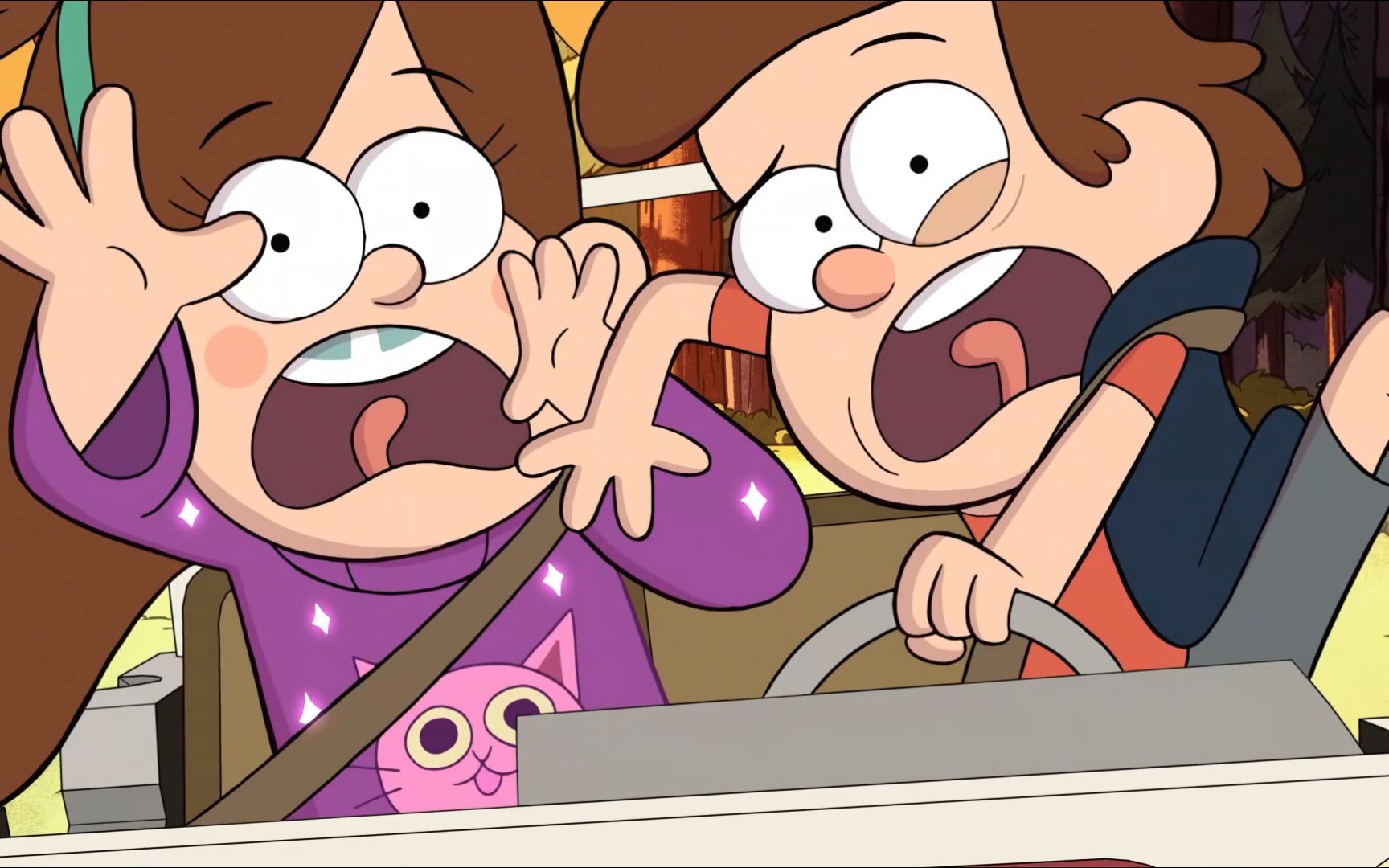 暑假开始啦!【每日听力一分钟】e73怪诞小镇 gravity falls