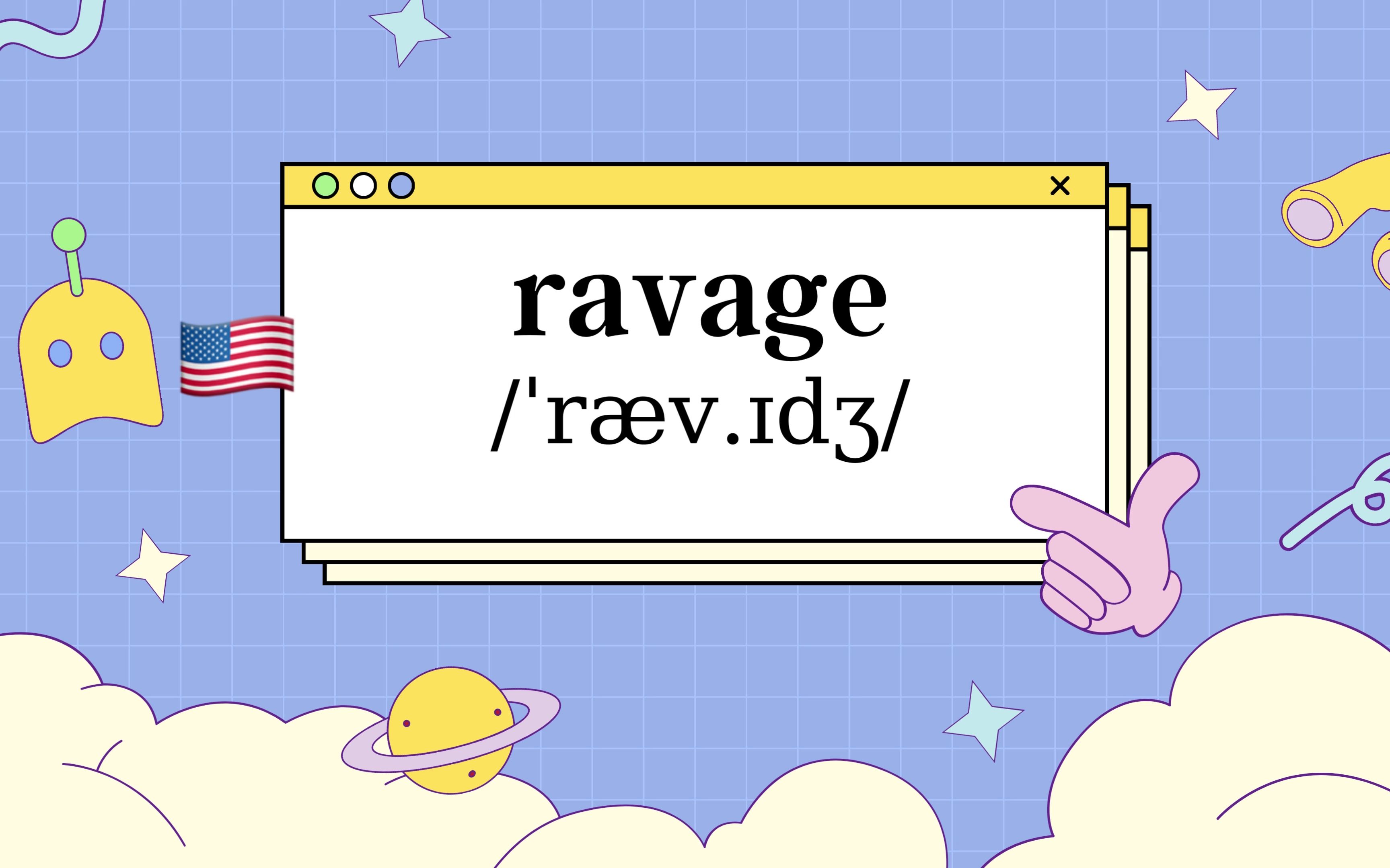 三 二 一 上单词:ravage哔哩哔哩bilibili