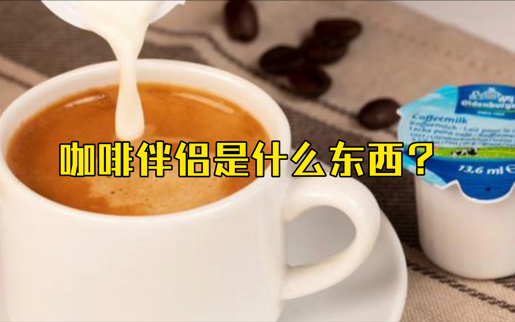 咖啡伴侣是什么东西?它在咖啡中有哪些作用?哔哩哔哩bilibili