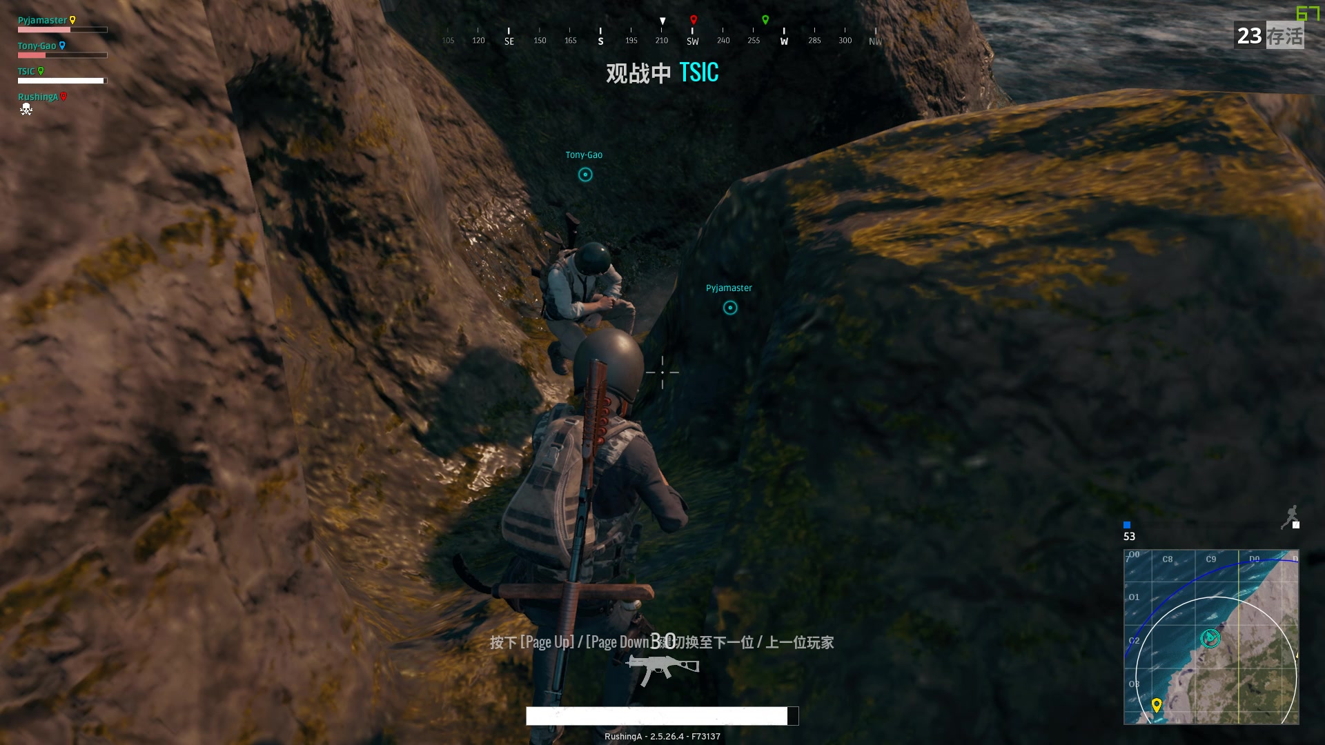 【1024】队伍折半,吃鸡失败,诺曼底登陆(伪)