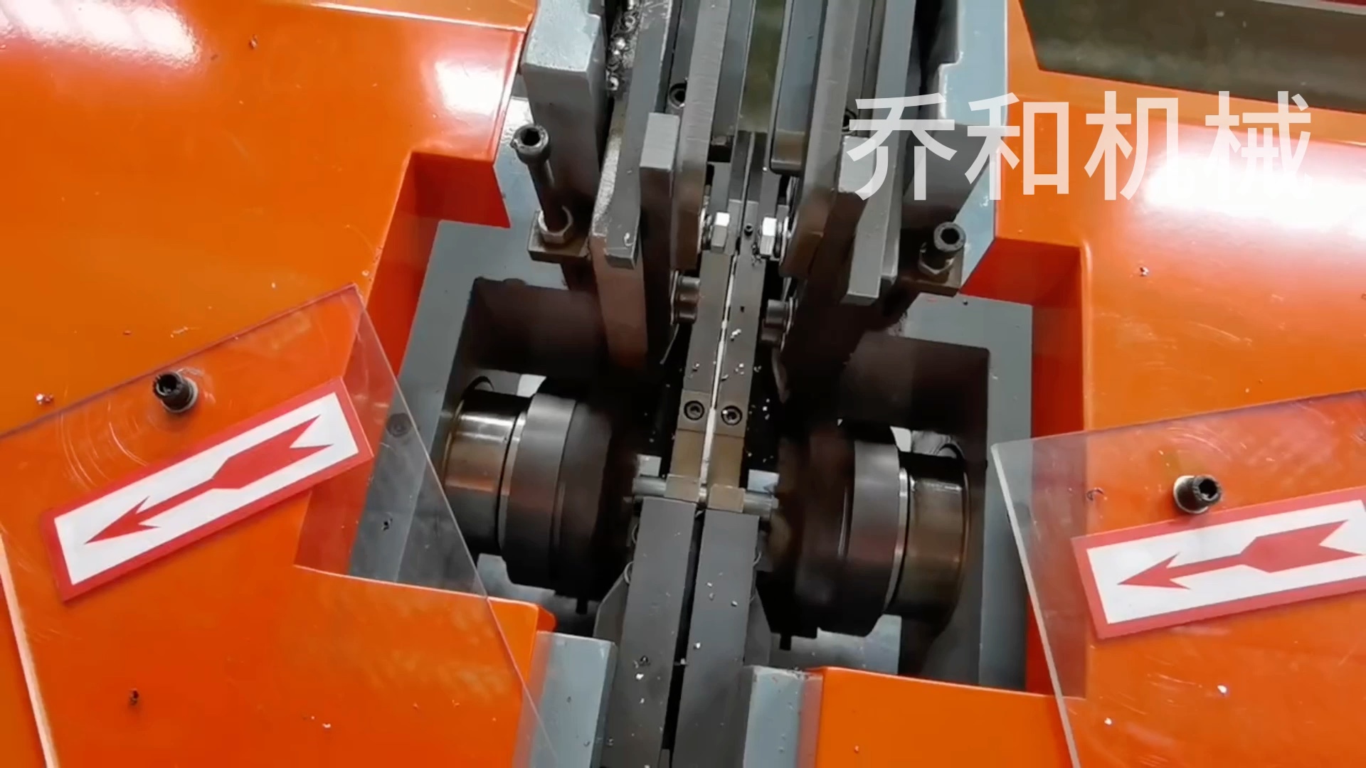 乔和机械全自动双头平头倒角机