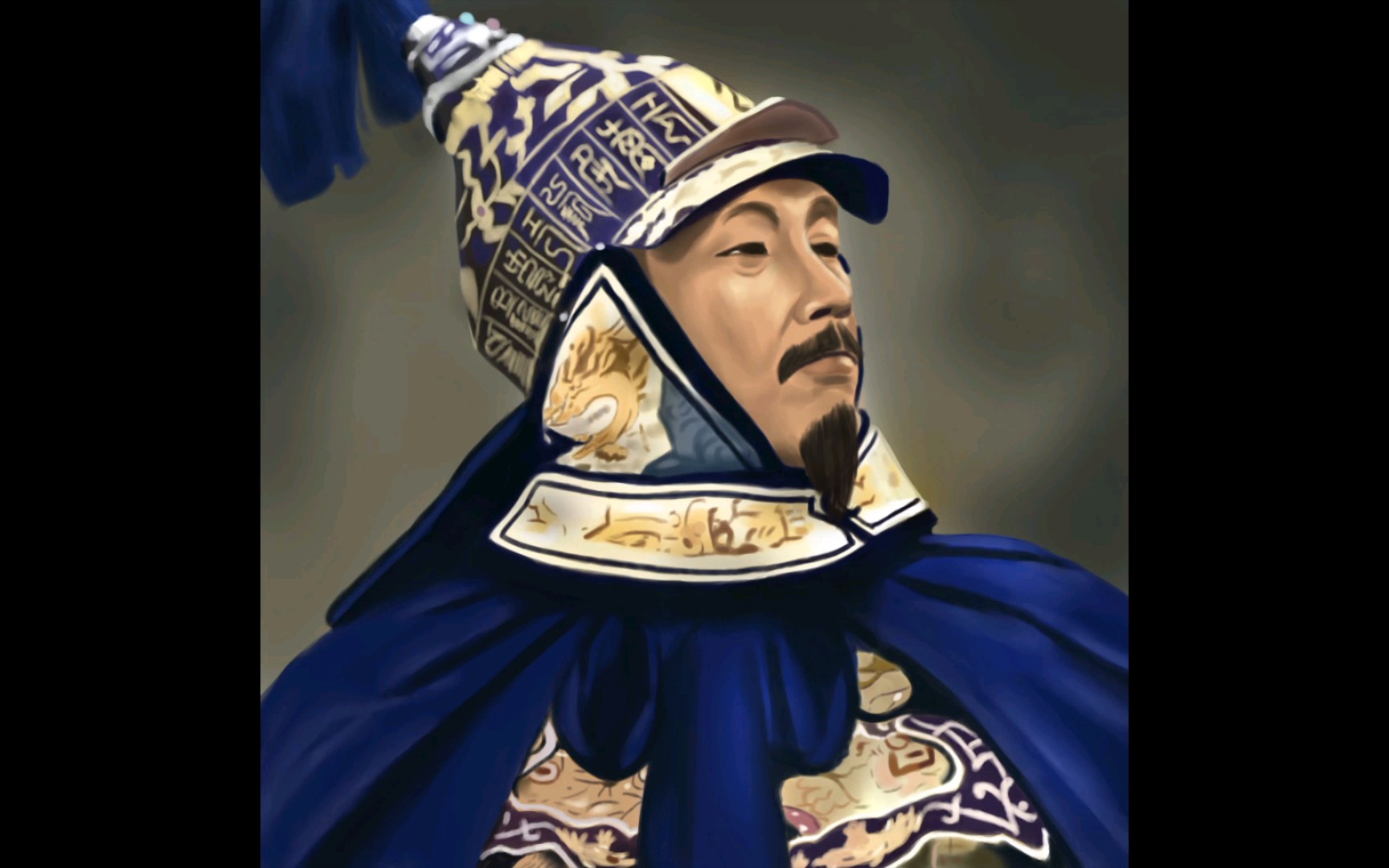 【头像绘制】康熙王朝 板绘厚涂 游戏头像