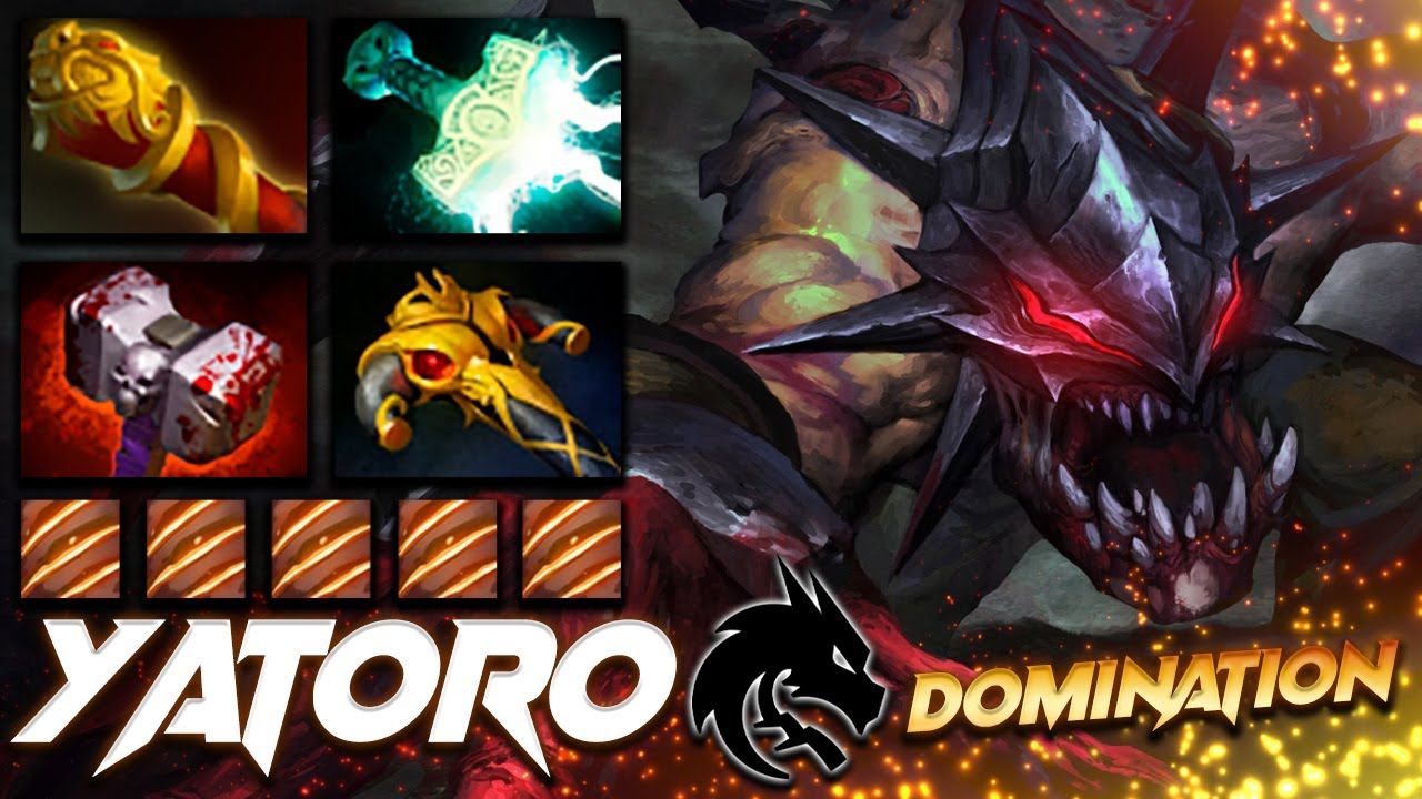 【7.35 dota2】yatoro 噬魂鬼教学!