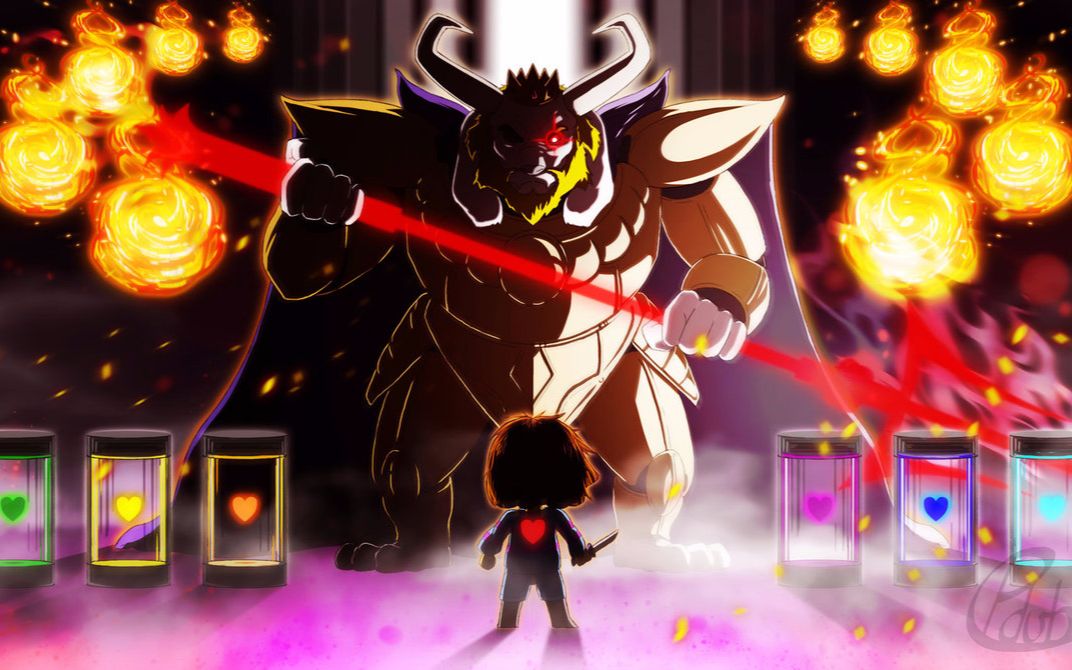 【undertale】艾斯戈尔fight_哔哩哔哩 (゜-゜)つロ 干杯~-bilibili