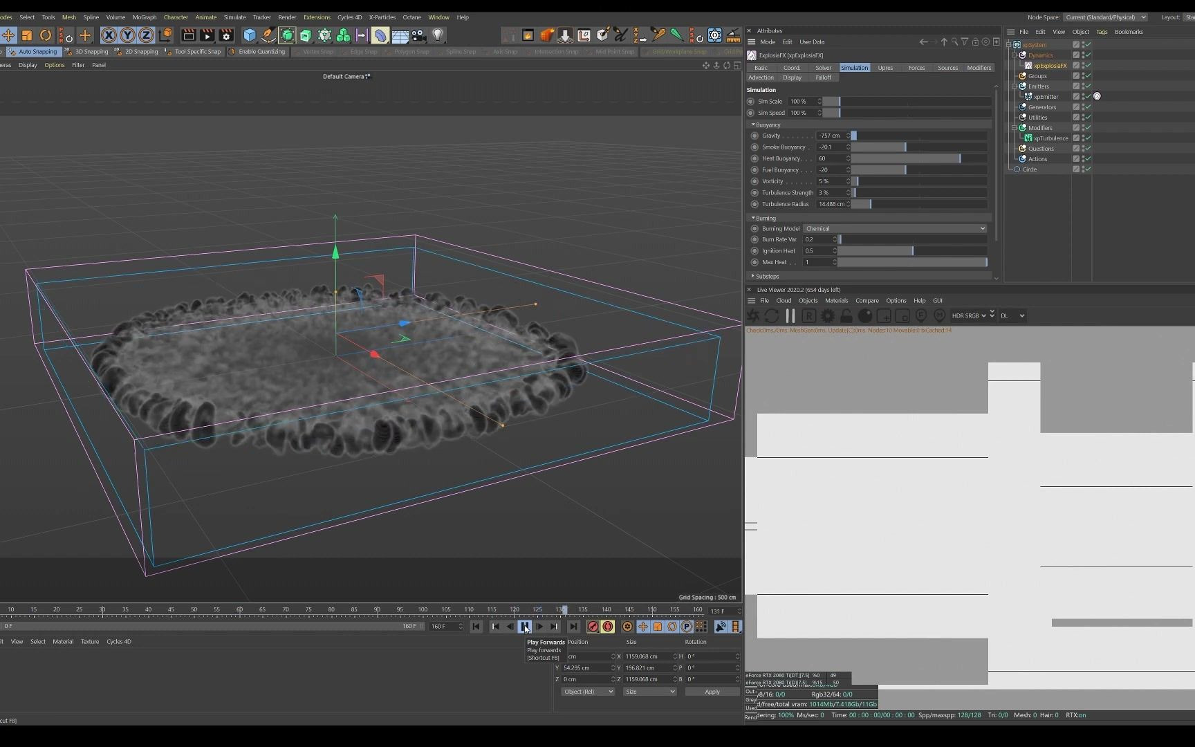 向外爆炸 Explode Outwards with Xparticles and Cinema4D哔哩哔哩bilibili