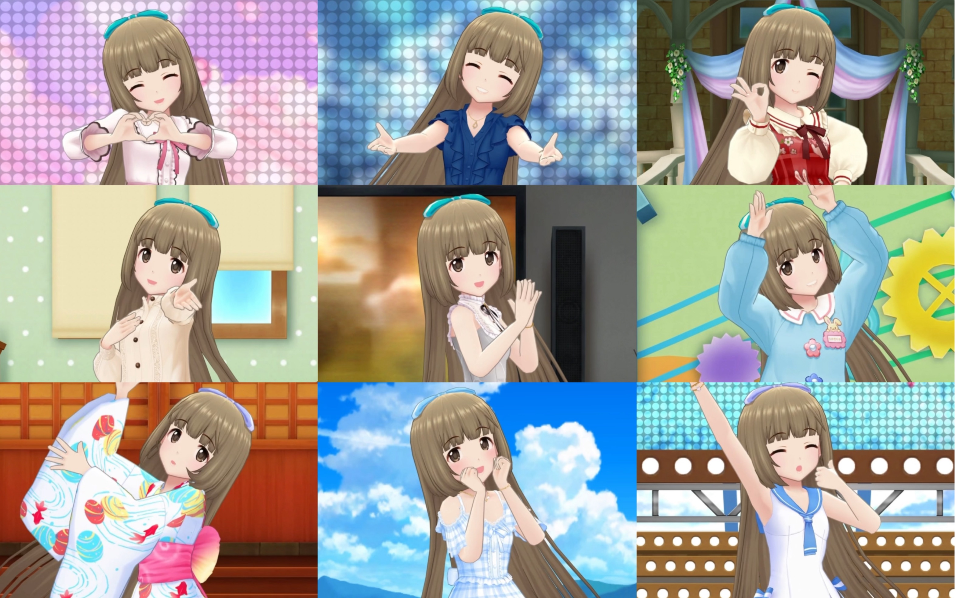 【cgss】依田芳乃有偿私服展示(～2023年9月)