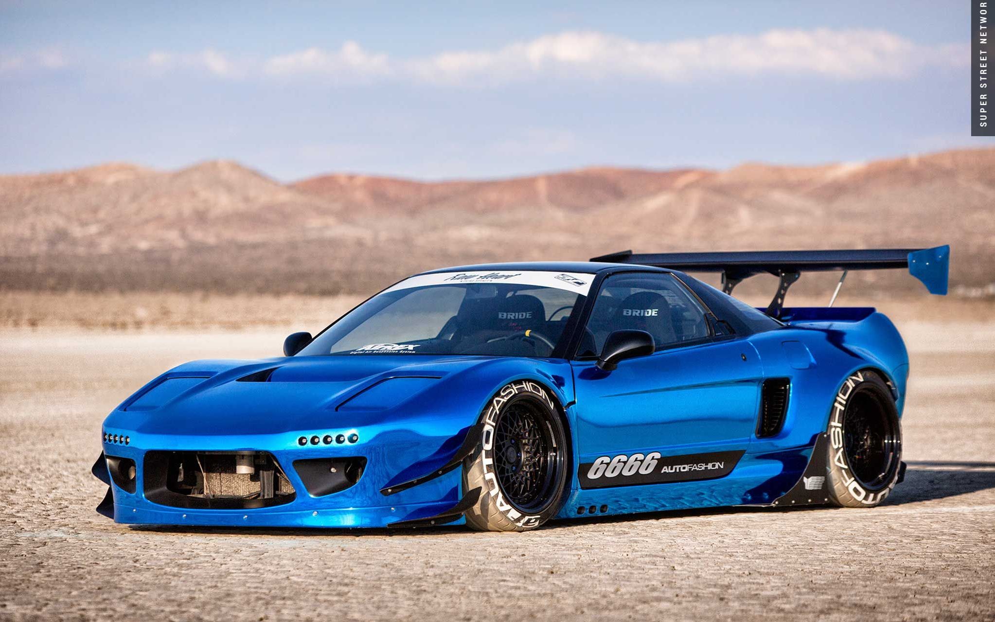 【王记改车行】本田nsx rocket bunny套件路试-极品飞车20