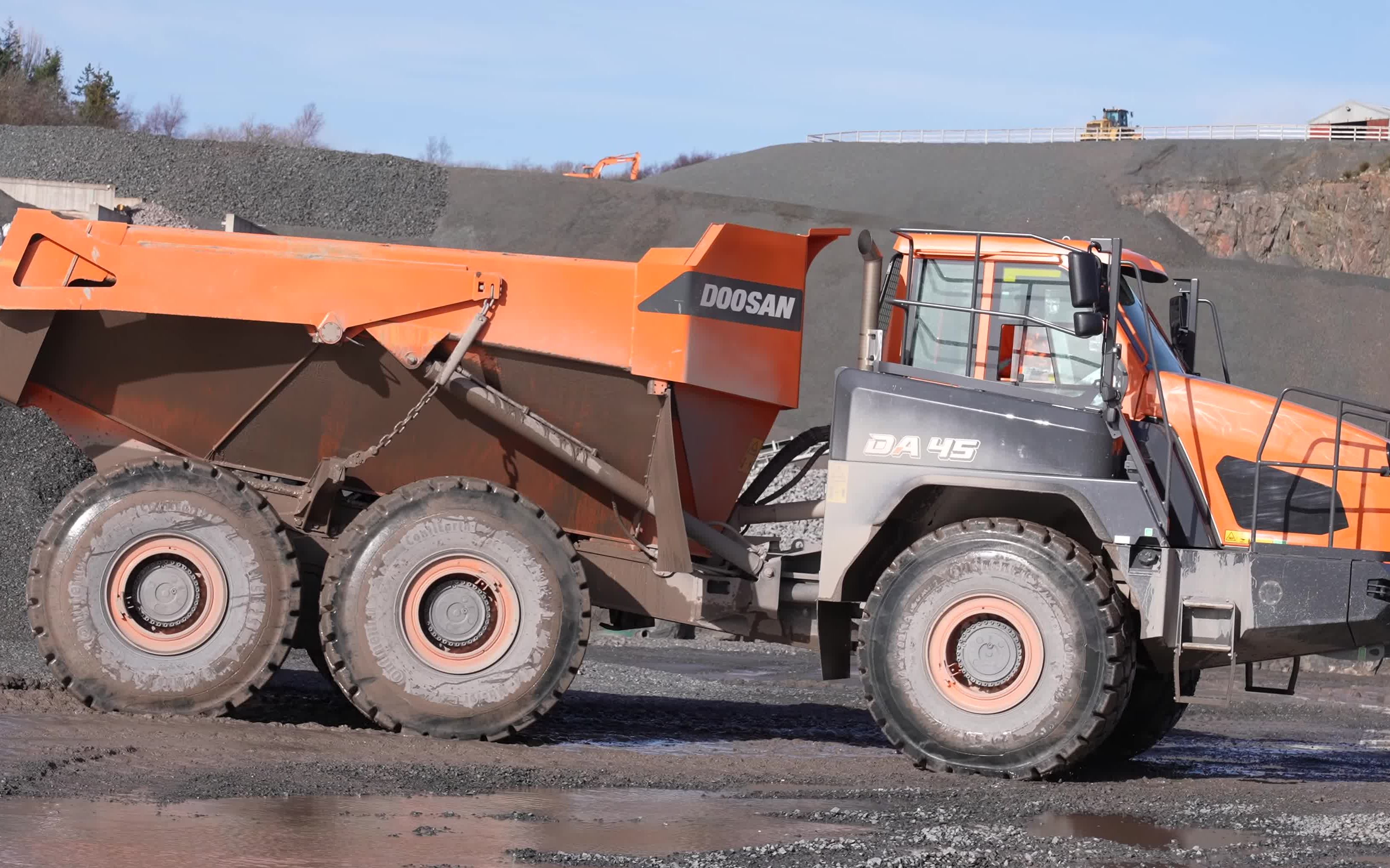 4k斗山da45卡车沃尔沃l180h装载机