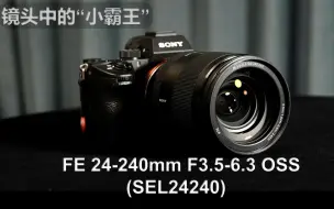 Video herunterladen: 狗王！十倍光变，遥遥领先 FE 24-240mm；E卡口最廉价的“一镜走天下”，镜头中的“小霸王”学习机；假镜头，真玩具；