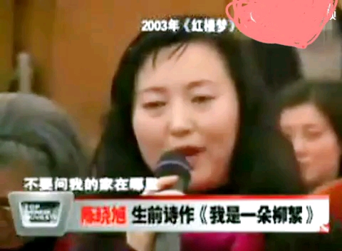 2007.5.13—2020.5.13 黛玉和陈晓旭朗诵我是一朵柳絮哔哩哔哩bilibili