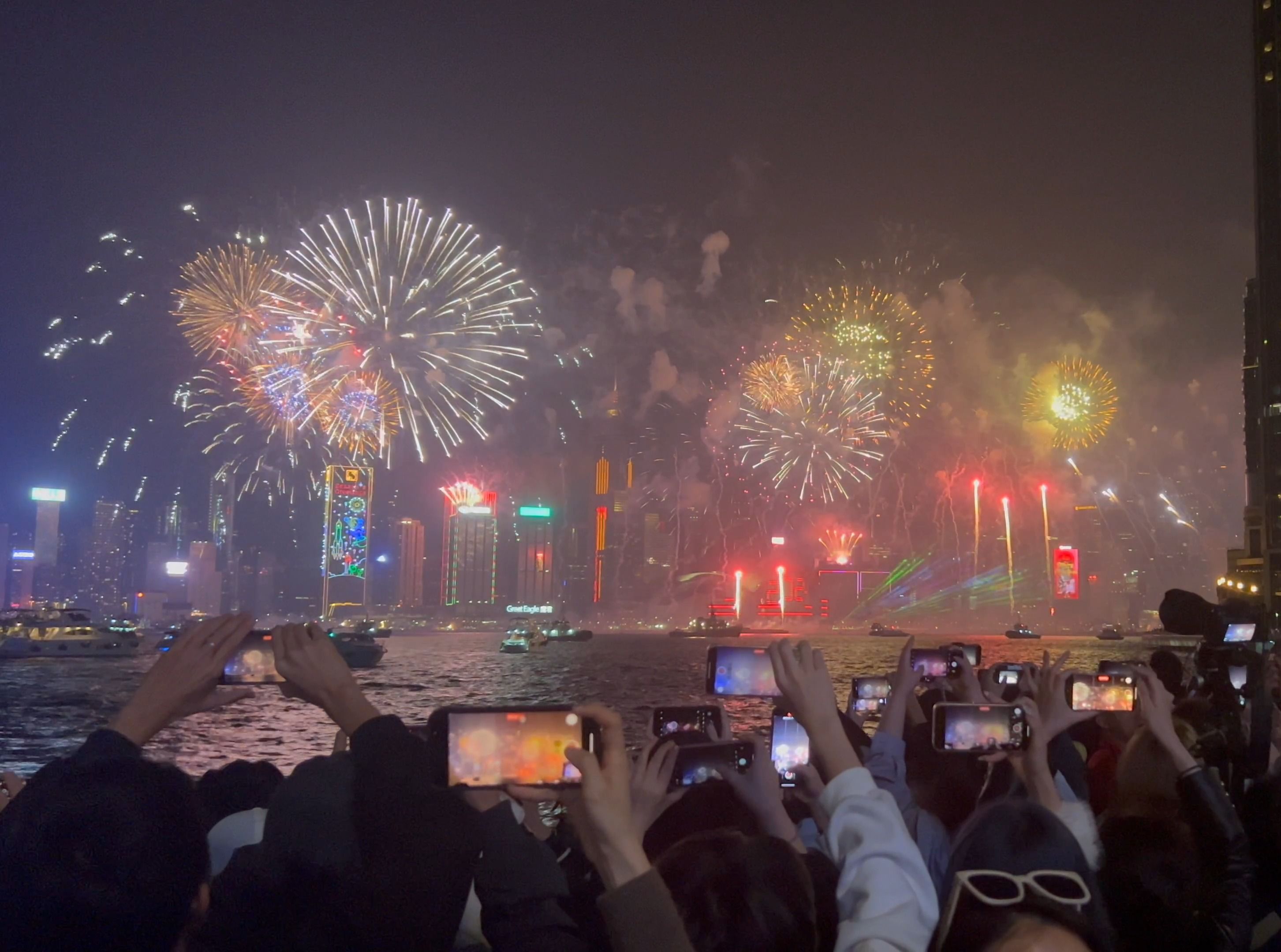 香港2024跨年烟花