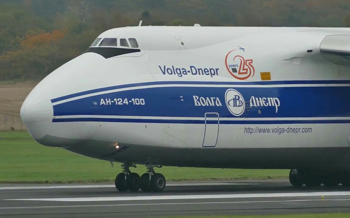 安东诺夫设计局an124鲁斯兰运输机1080p