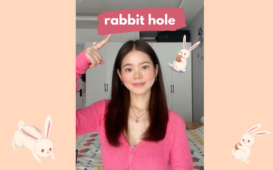 [图]英文俚语 | rabbit hole原来是这个意思