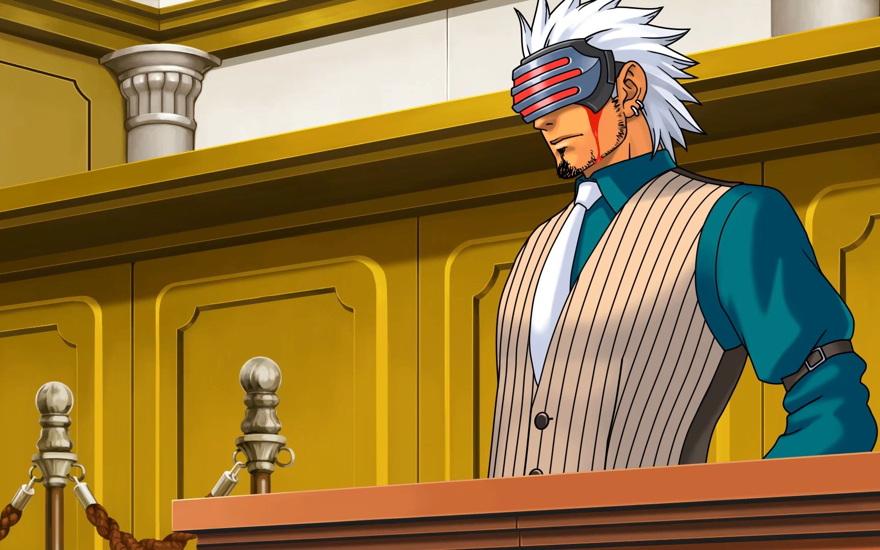 逆转裁判3第五章8真正的男人只有在了结一切的时候才可以留下眼泪