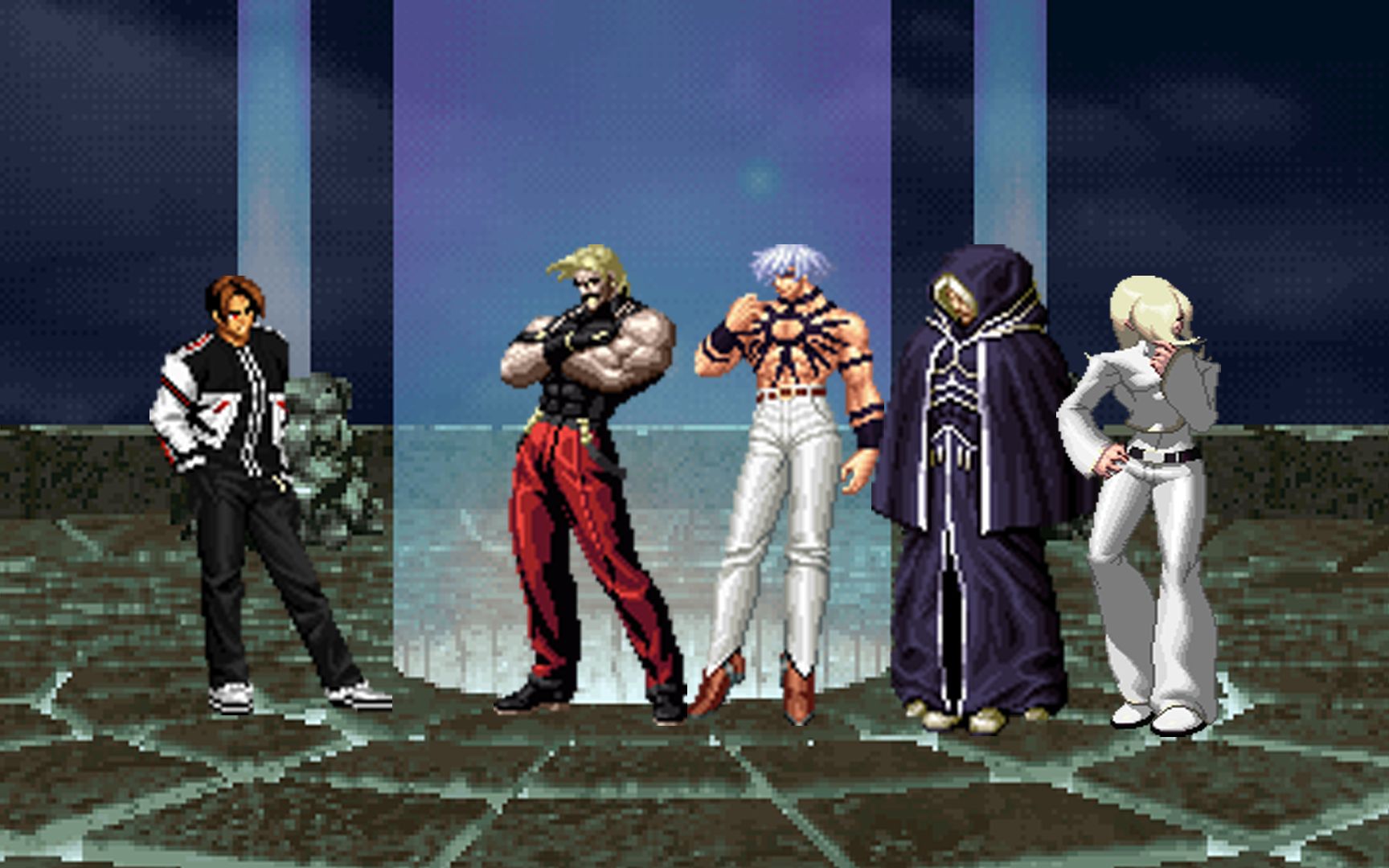 极限冲击草(impact)vs 拳皇历代boss队_哔哩哔哩bilibili_拳皇97