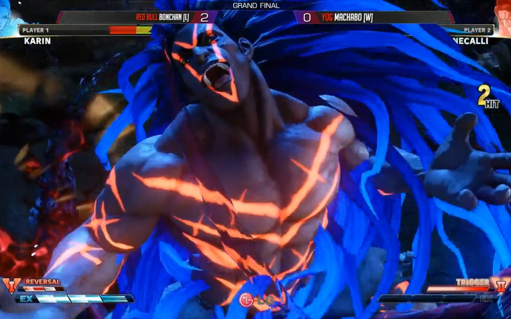 街霸5澳洲总决赛多年来终于见到野人这个角色挺进决赛