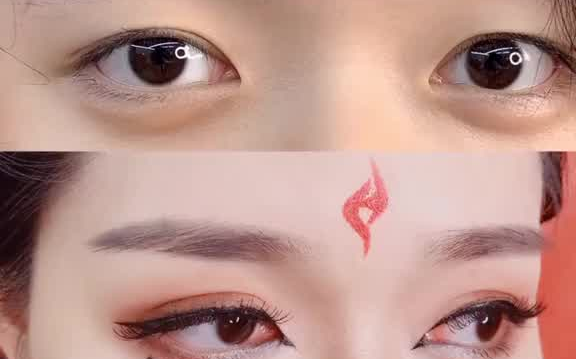 凤九仿妆教程,小姐姐们喜欢吗#凤九 #古代美人