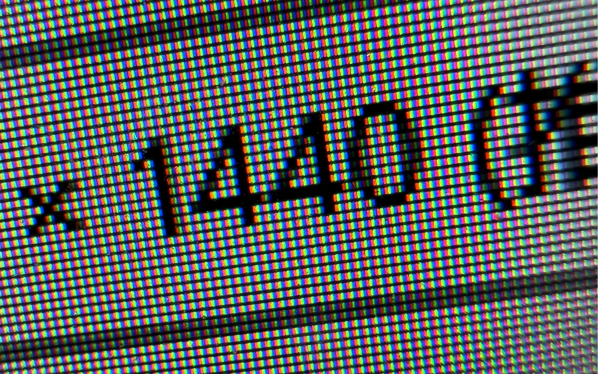 iphone13pro max微距拍摄,拍14英寸2k显示器像素点_哔哩哔哩_bilibili