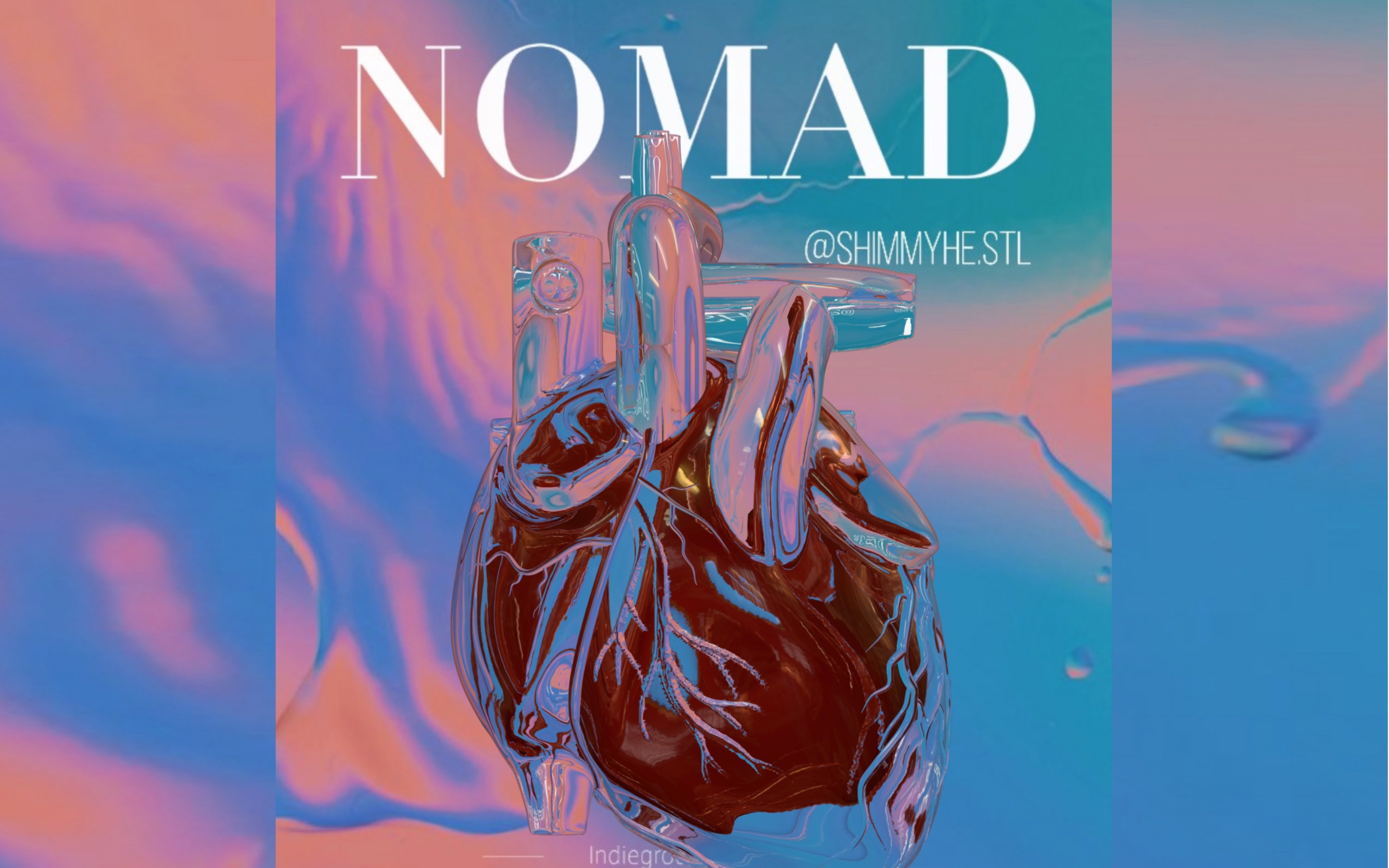 nomad建模 玻璃心脏建模 酸性壁纸