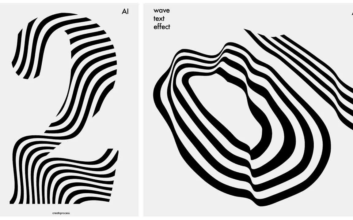 【ai教程】如何实现扭曲文字效果_哔哩哔哩 (゜-゜)つロ 干杯~-bili