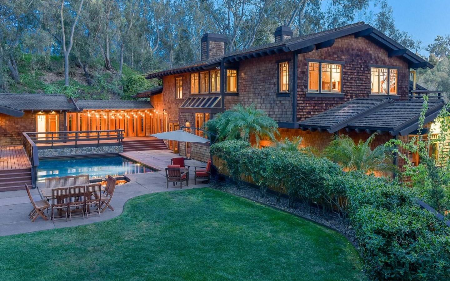 20 加州静谧庄园豪宅tranquil private residence in rancho santa fe