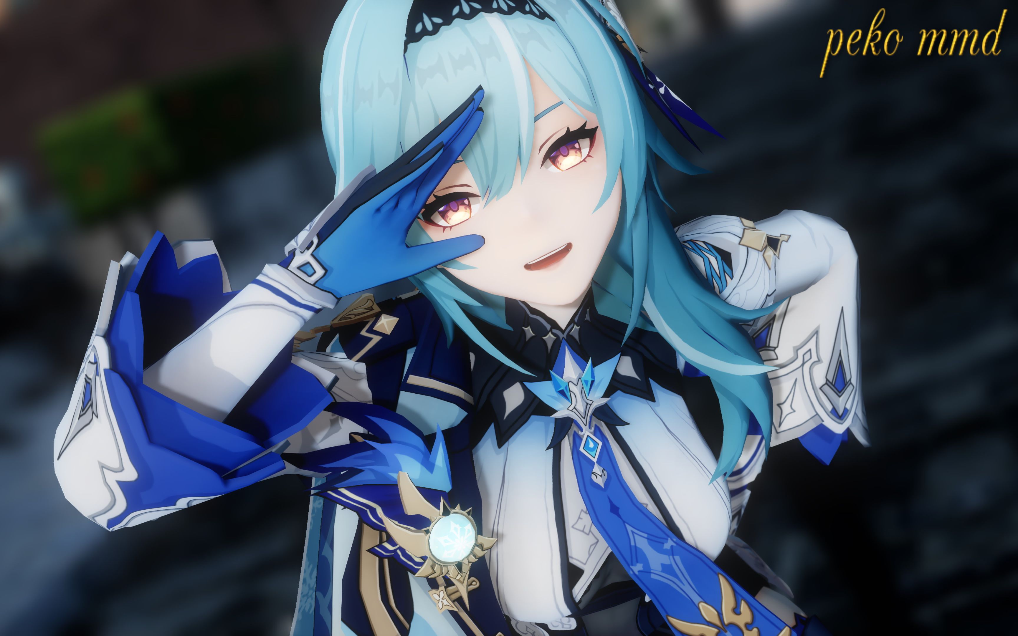 【原神mmd】优菈が魅せる「极乐净土」