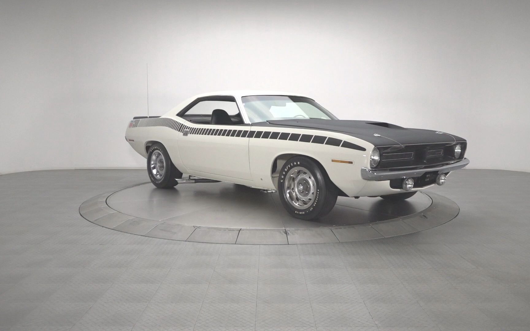 美国老车实拍系列1970普利茅斯cudaaar