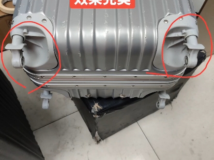 拉杆箱轮子老化更换,效果完美