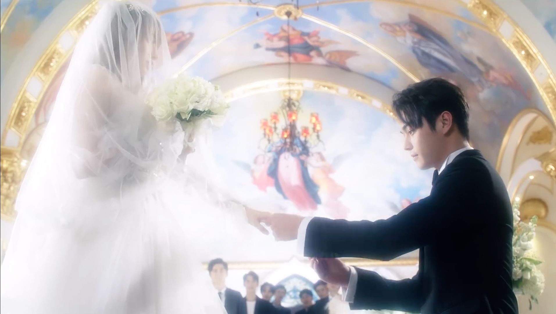 大结局童谣身披婚纱嫁给陆思诚,艾佳陈今阳举办婚礼