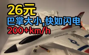 Descargar video: 丧心病狂！26元小飞机，速度破200km/h