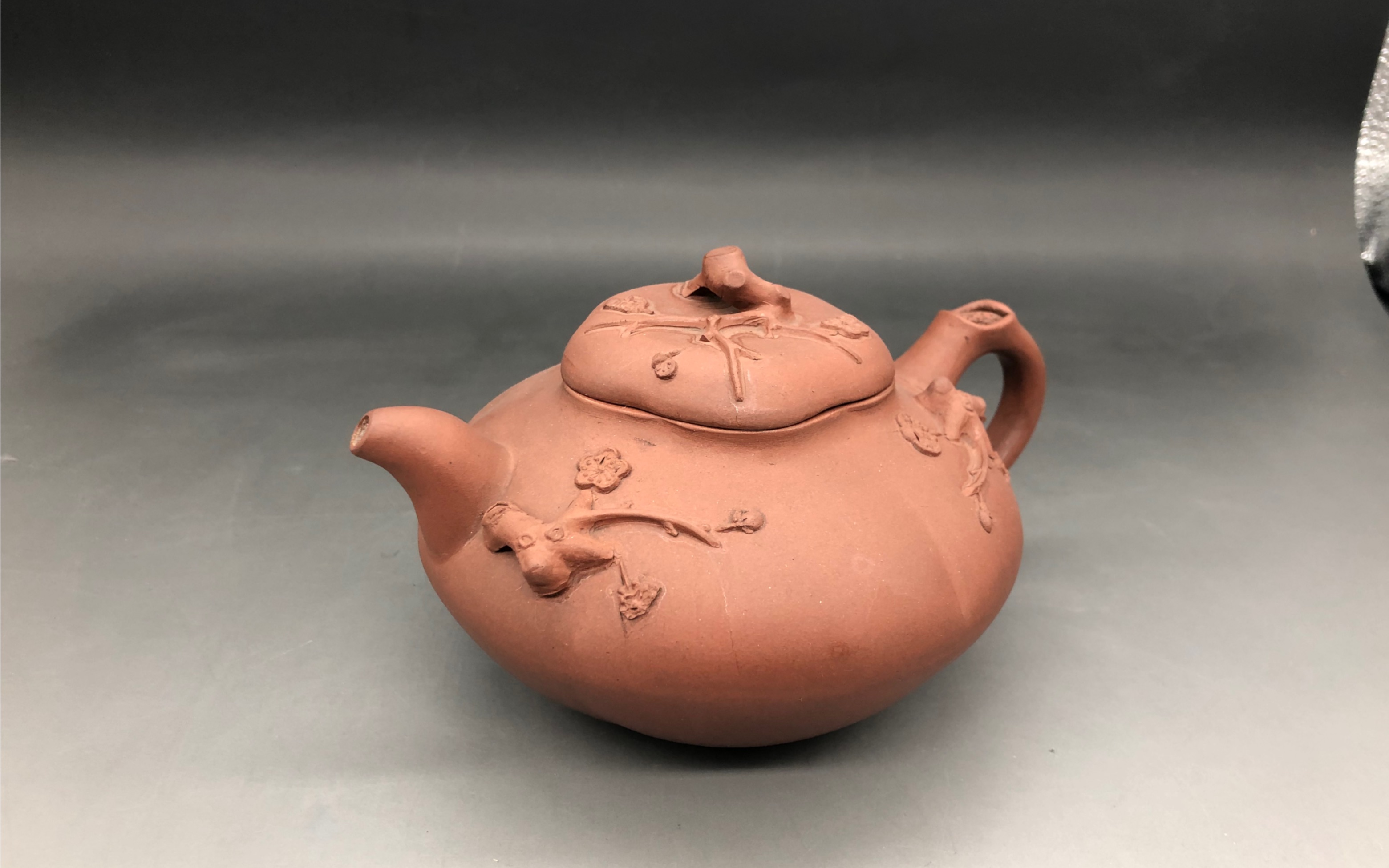 老紫砂壶 清中 清晚期 合梅壶_哔哩哔哩_bilibili