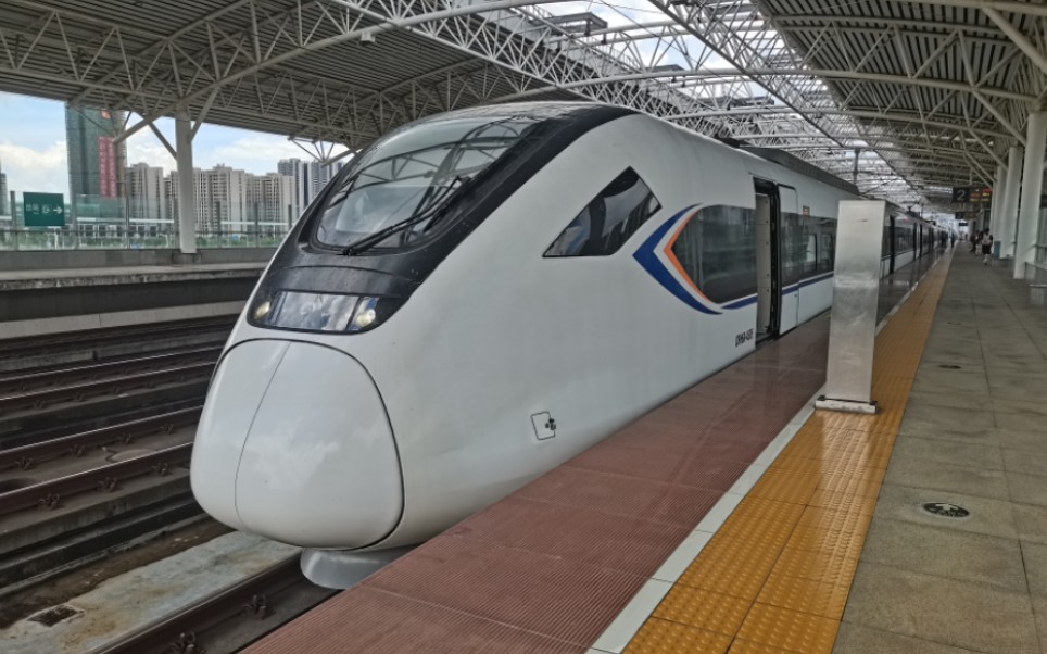 【广珠城际铁路】crh6a-4505担当c9896出珠海北站