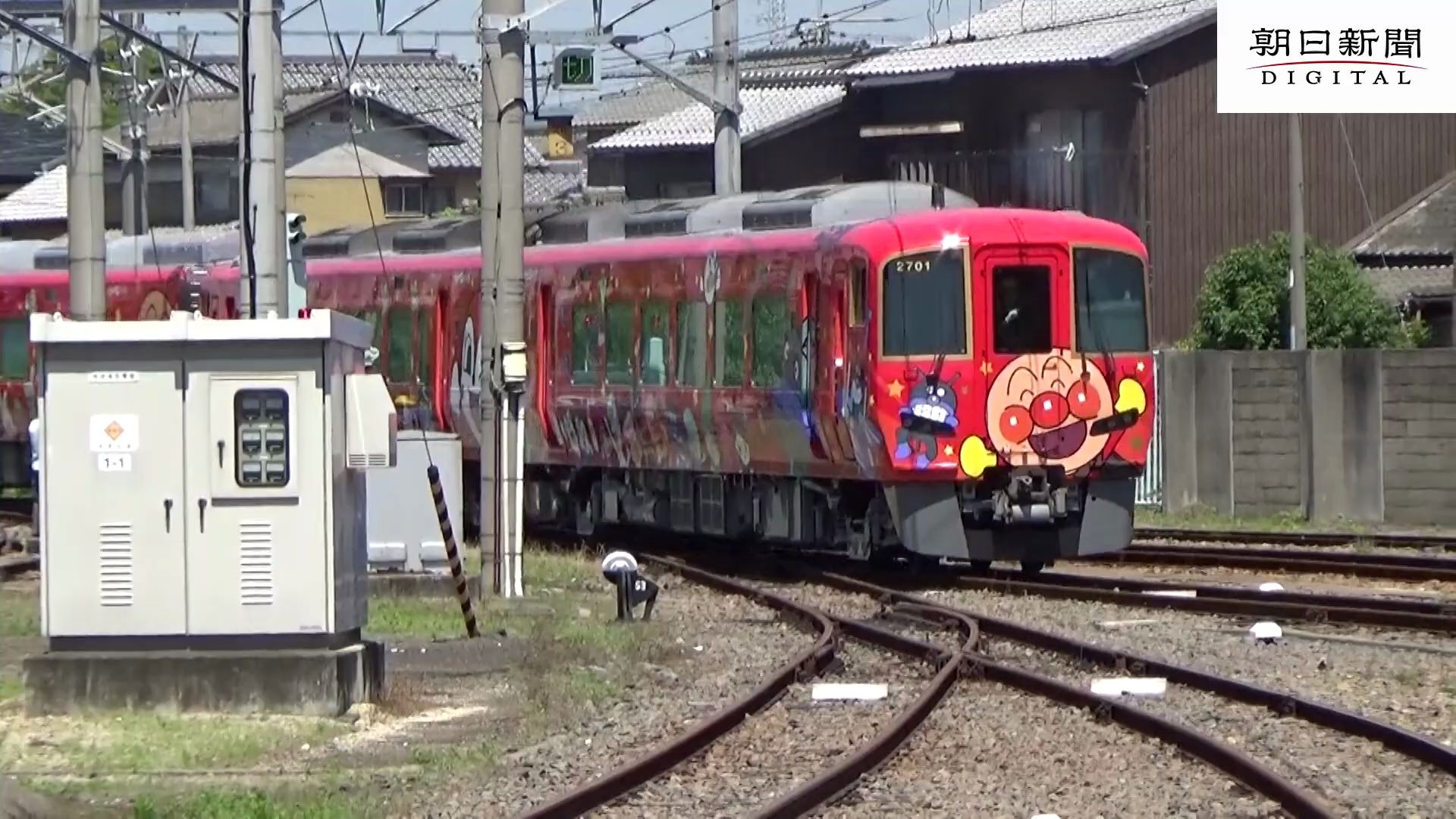 日本鐵路面包超人新型主題列車登場