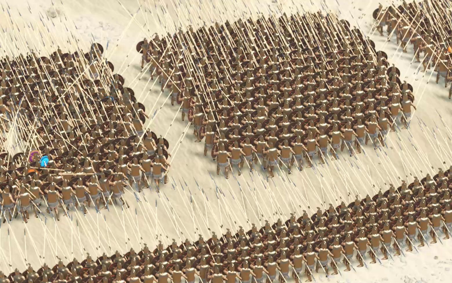 当马其顿超长枪方阵遭遇3倍波斯步兵!_单机游戏热门视频