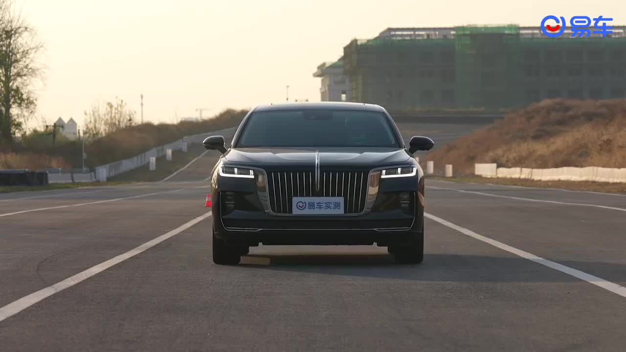 红旗h9 制动测试