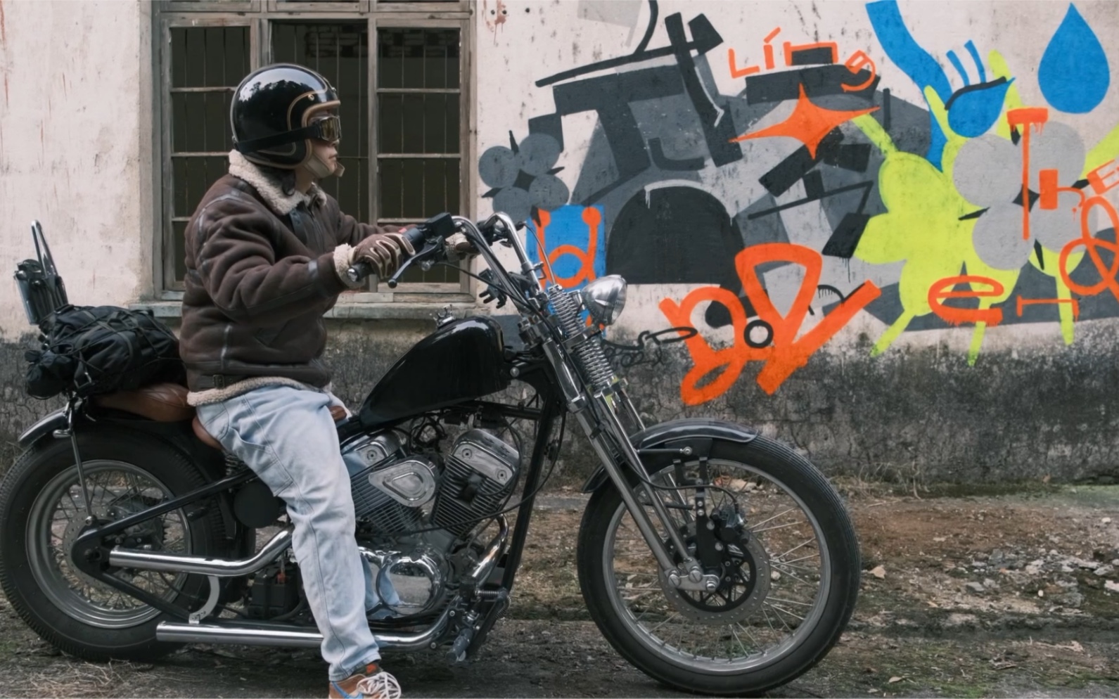 矩云250 复古机车/涂鸦 一次简单的记录 日式chopper