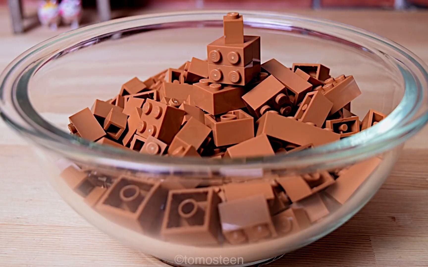 定格动画:乐高巧克力蛋糕