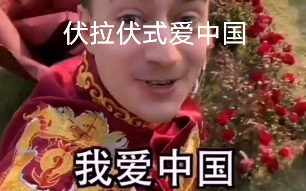 伏拉夫我爱中国就完了