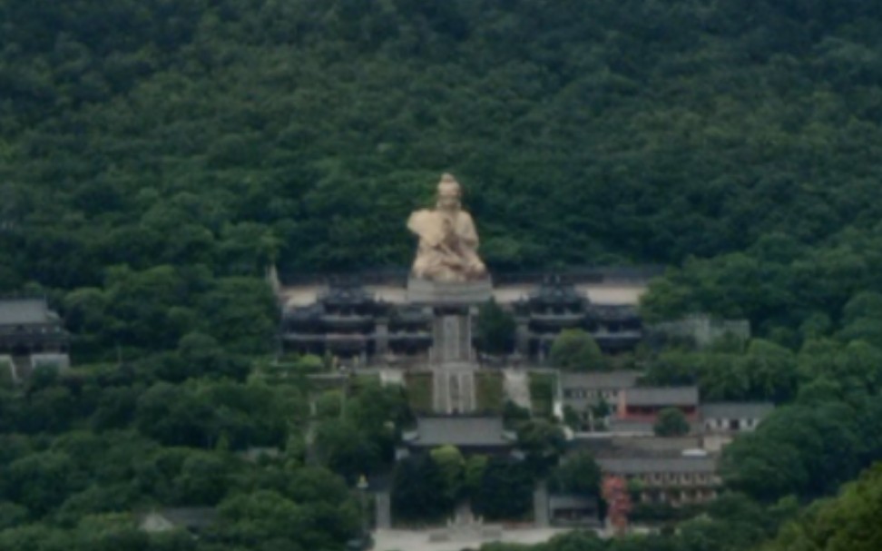 [图]落着细雨的茅山，人少了，却更能静心的与清风为伴