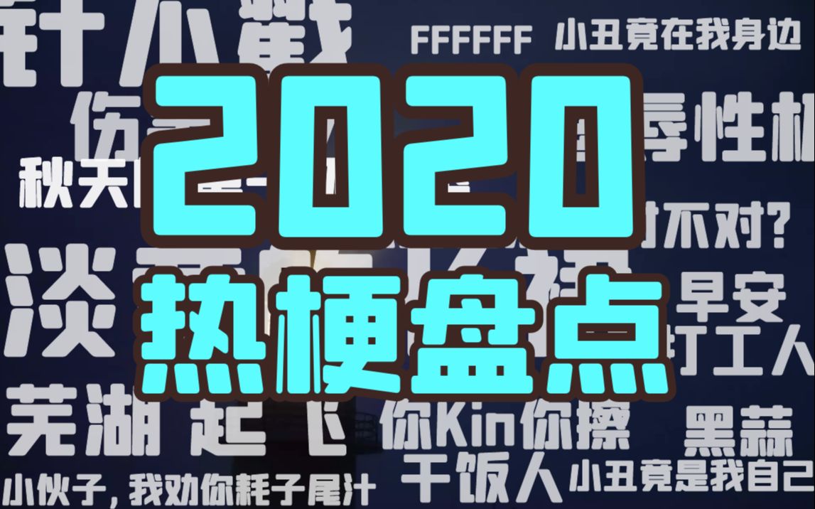 [图][喵懂百科] 2020年的热梗都有哪些?