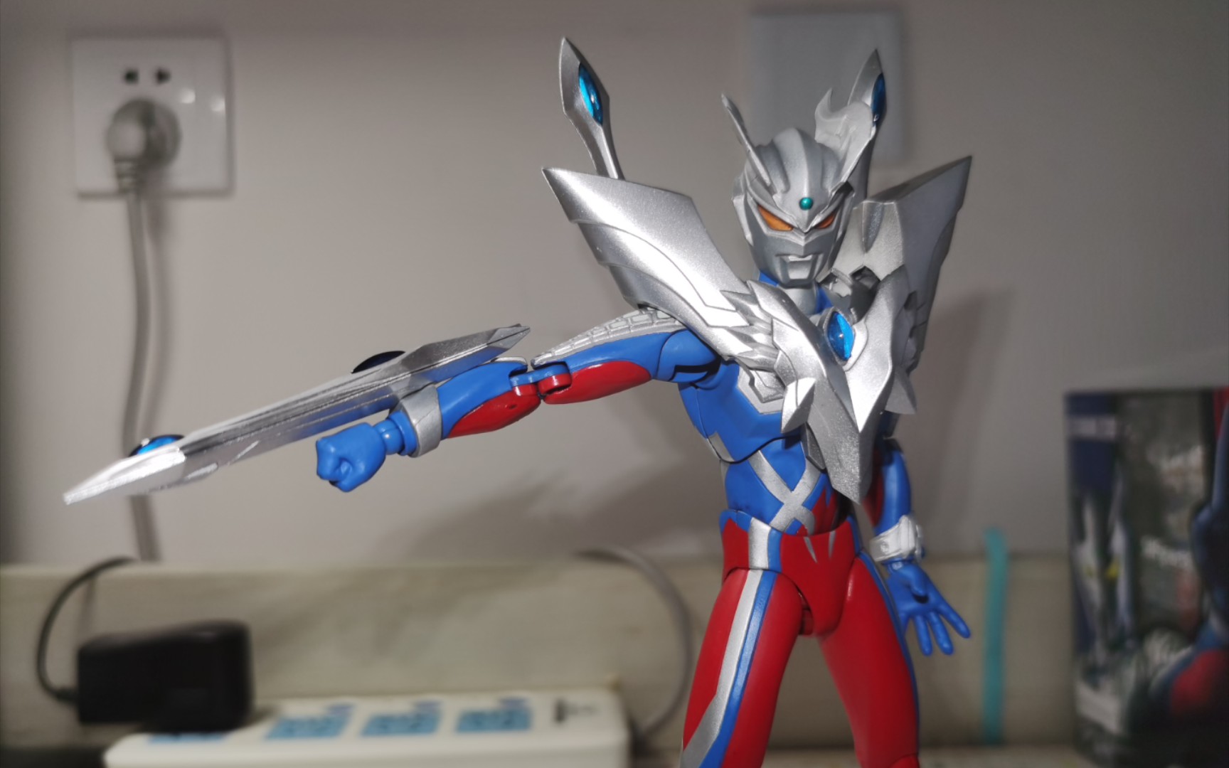 造型展示太帅了究极赛罗act造型展示