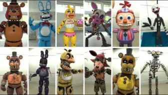 fnaf2大电影玩偶动画大合集！