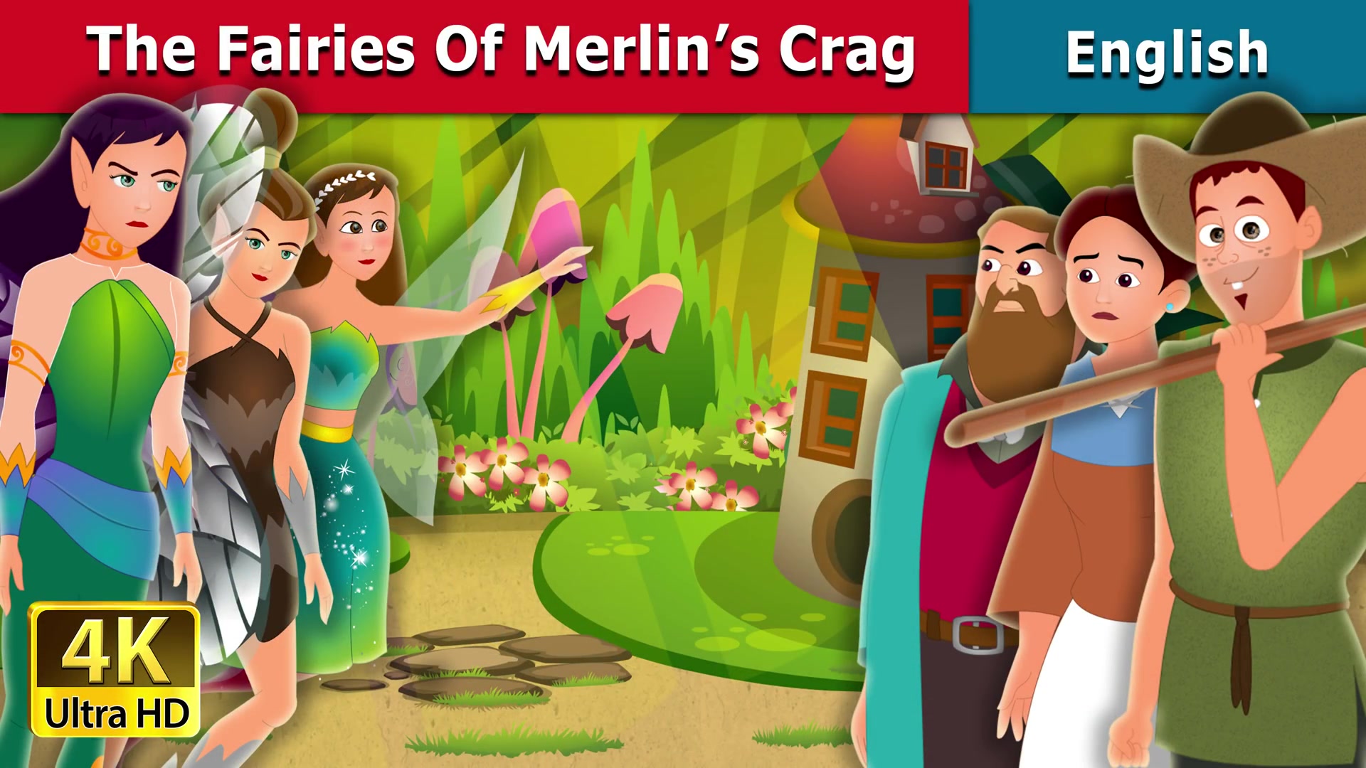 [图]The Fairies of Merlin’s Crag Story Bedtime Stories English Fairy Tales