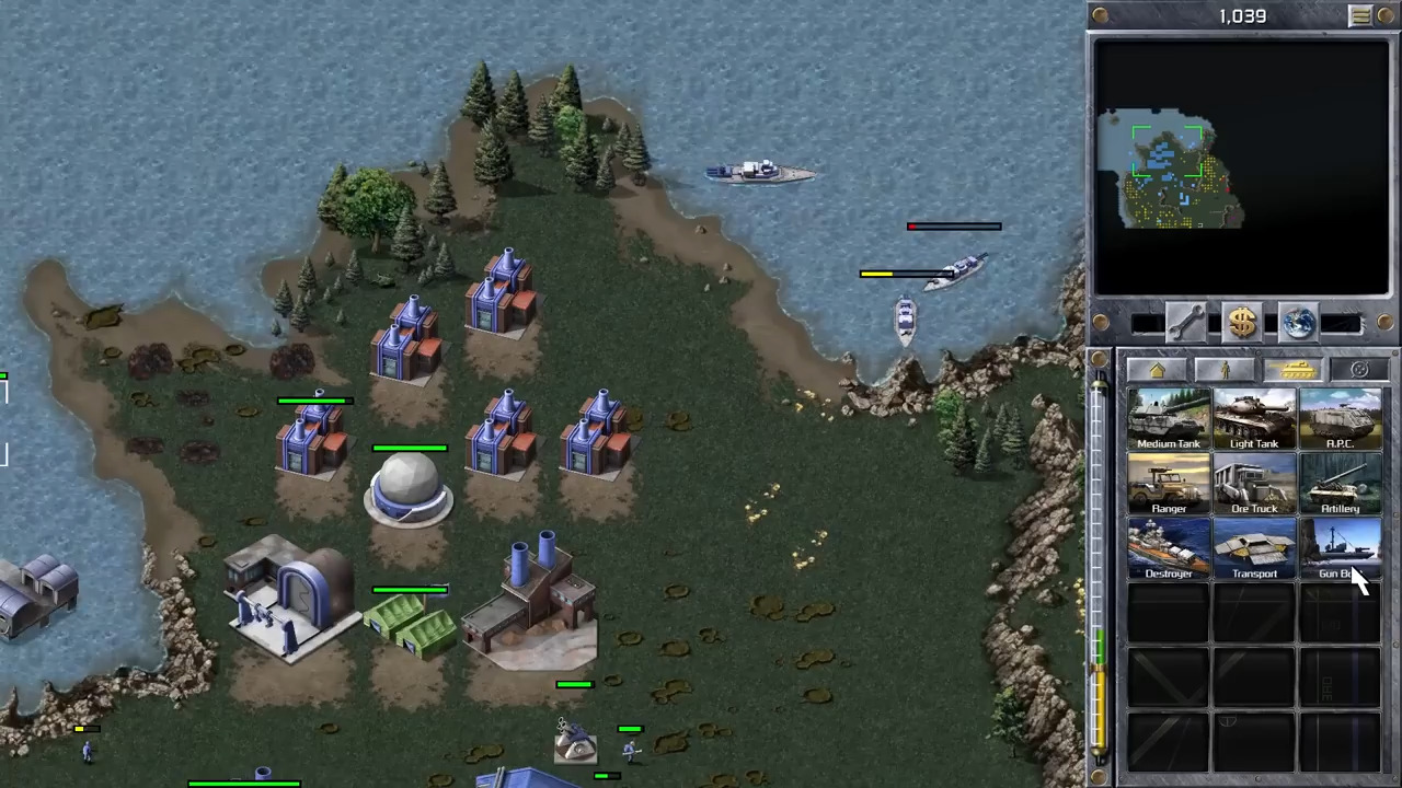 命令与征服 - 红色警戒 高清重置版 盟军第7关卡