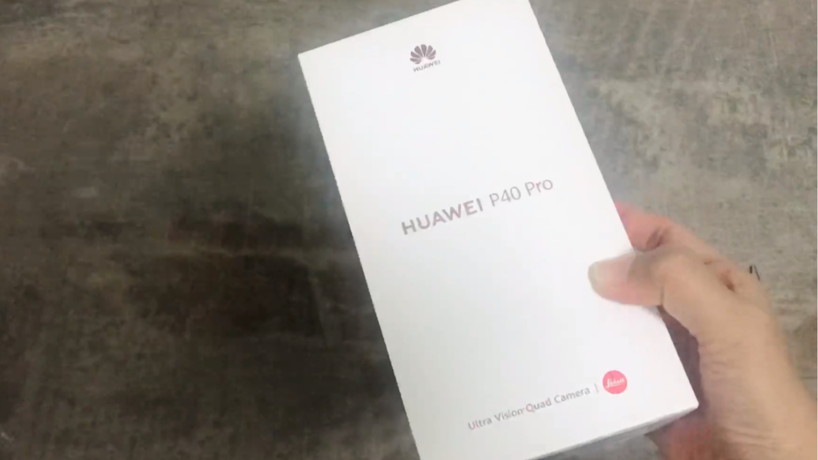 活动作品华为p40pro开箱及开机设置