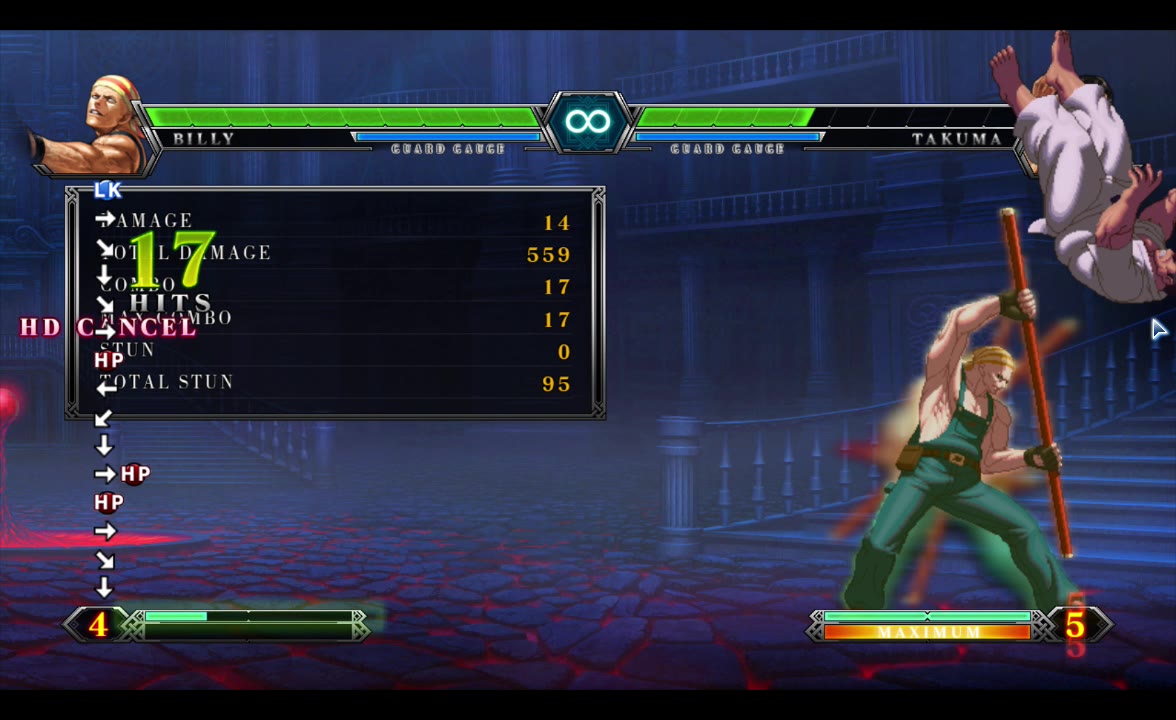 活动作品拳皇13比利民工十割