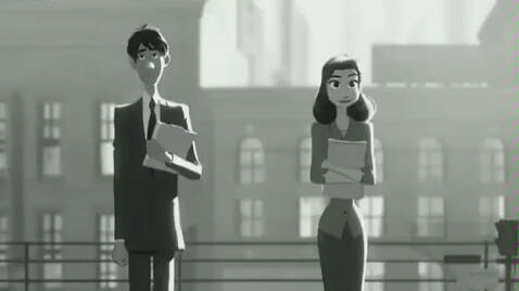 奥斯卡获奖短篇《paperman》,只是一面之缘,你便占满了我的心哔哩哔哩bilibili