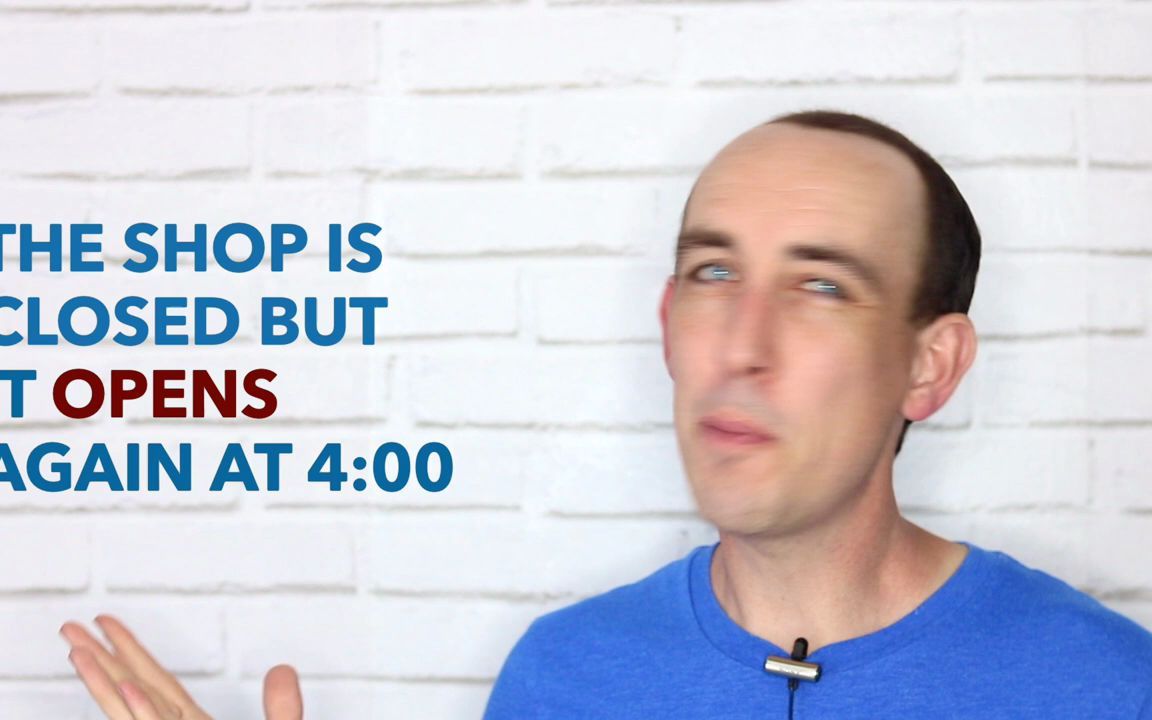 【时态】34. How to use the PRESENT TENSE to talk about the FUTURE 如何用现在时来表达将来的事儿