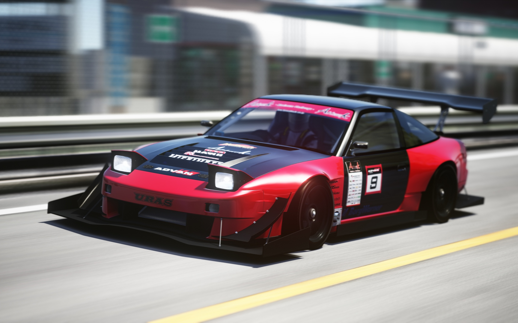 【#146神力科莎车辆mod】日产 nissan 180sx time attack_哔哩哔哩