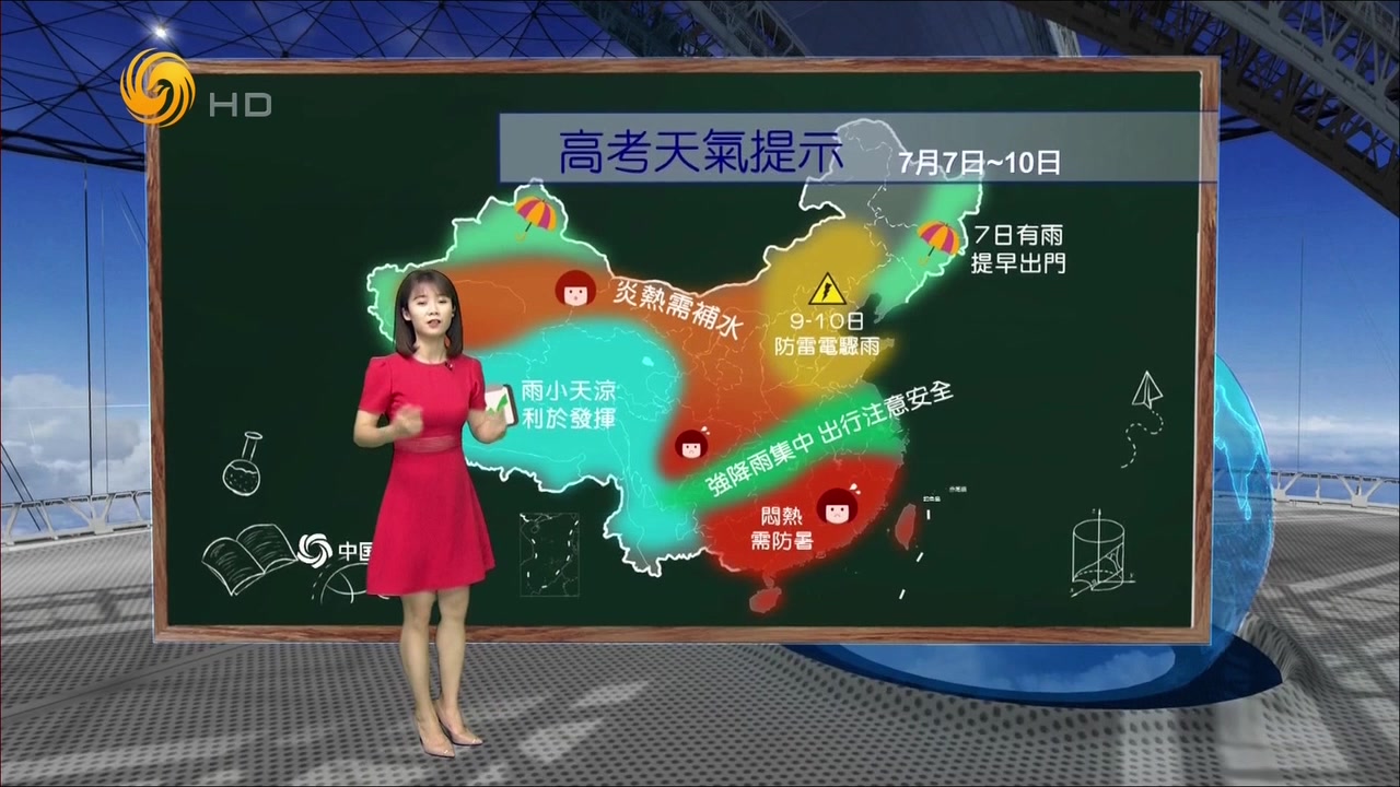 [图]【搬运·直播录像】凤凰气象站2020年高考期间视频合集